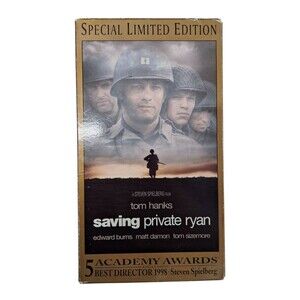 Saving Private Ryan (VHS, 2000, 2-Tape Set, Special Limited Edition)